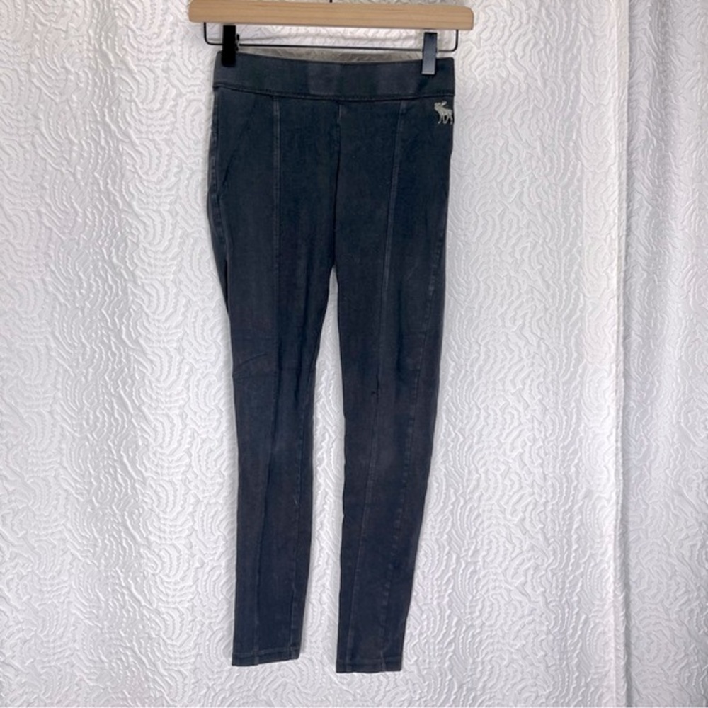 ABERCROMBIE KIDS Front Sewn Inseam Detail Leggings - Girls Size Large